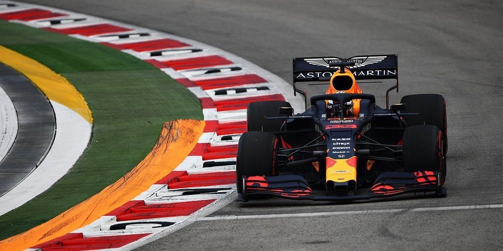 Max Verstappen, el más rápido en la primera sesión de Libres del GP de Singapur
