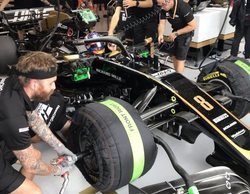Romain Grosjean: "Espero muchas más carreras en negro y dorado por ahora"