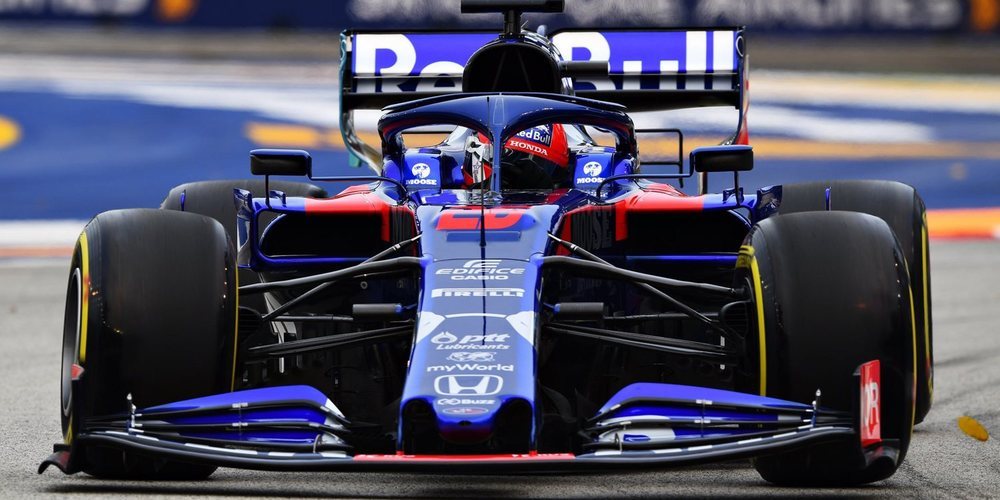 Daniil Kvyat: "Hay más tiempo que podemos ganar; tenemos que trabajar en el equilibrio del coche"