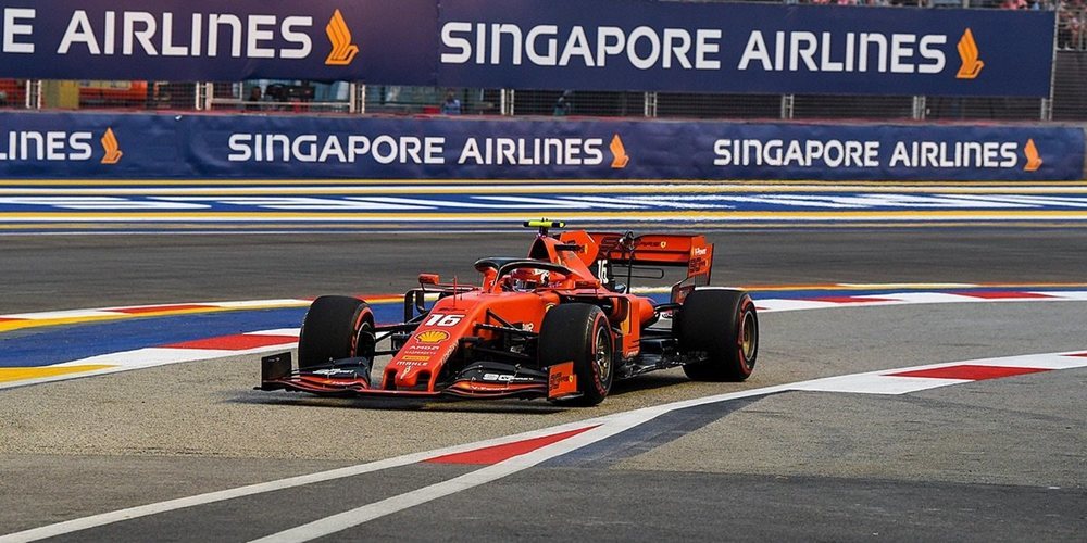 Charles Leclerc sorprende y marca el mejor tiempo en FP3 por delante de Hamilton