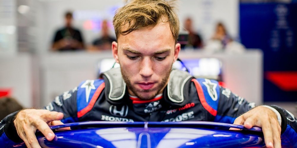 Pierre Gasly: "Lo de hoy ha sido frustrante, pero mañana pueden pasar muchas cosas"