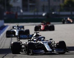 Lewis Hamilton se beneficia de la debacle de Ferrari y logra la victoria en Rusia