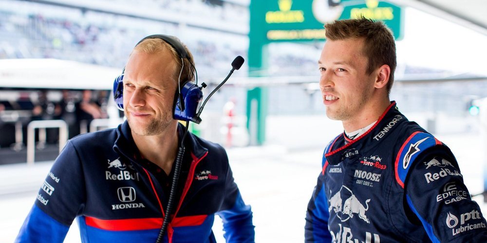 Daniil Kvyat: "Hay veces que necesitas dar un pequeño paso hacia atrás para poder avanzar más"