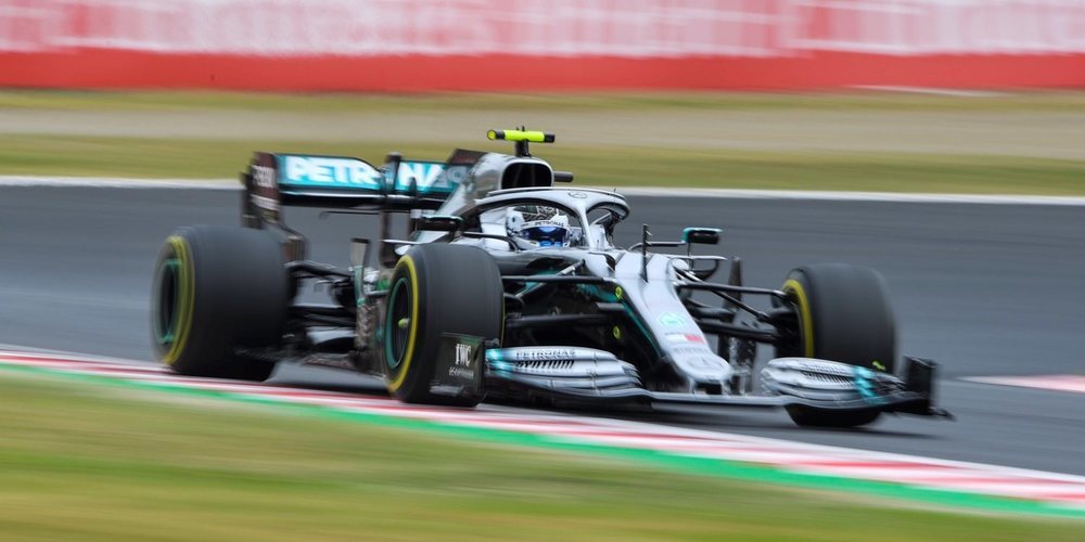 Mercedes se pasea en los Libres 1 del GP de Japón bajo el liderazgo de Valtteri Bottas