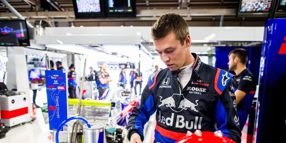 Daniil Kvyat: "Fue un día bastante ajetreado, pero dimos un paso adelante en los Libres 2"