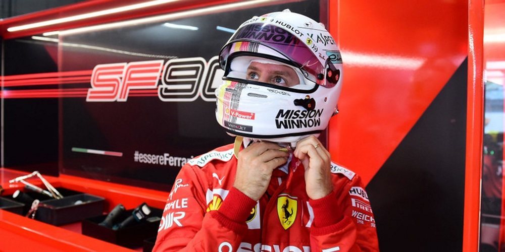 Sebastian Vettel: "El estado de la pista será un gran interrogante el domingo"