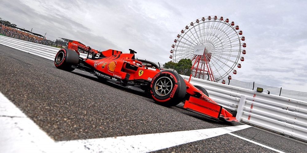 Ferrari domina la Qualy del GP de Japón bajo la batuta de un excelso Sebastian Vettel