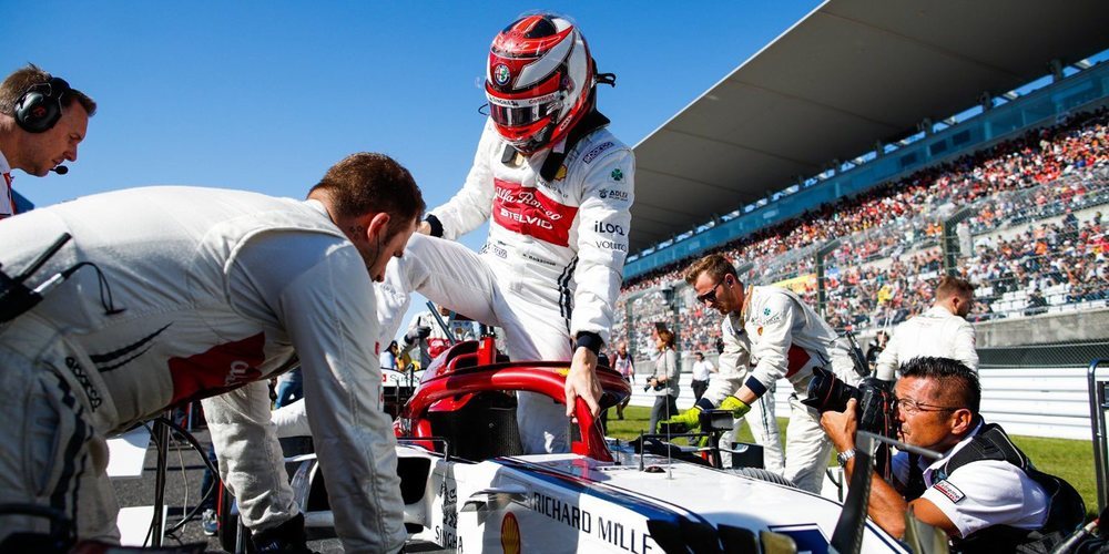 Kimi Räikkönen: "Es un desenlace decepcionante para nuestro fin de semana en Japón"