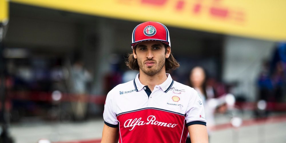 Antonio Giovinazzi: "Ahora es mi turno hacer el mejor trabajo posible para seguir en Alfa Romeo"