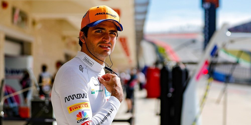 Carlos Sainz: "Debemos agachar la cabeza y asegurarnos de hacer un buen trabajo mañana"