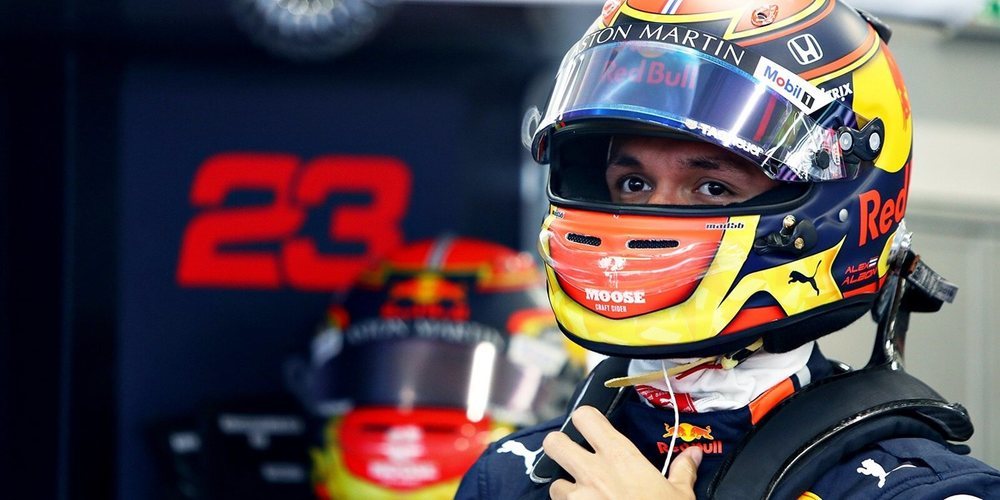 Alexander Albon: "Nuestro ritmo de carrera es fuerte"