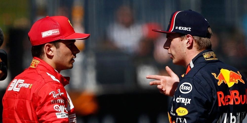 Ecclestone cree que la mejor alineación para Ferrari sería la formada por Leclerc y Verstappen