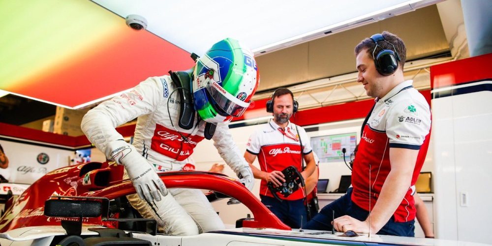 Antonio Giovinazzi: "Parecíamos fuertes en los Libres 1, tendremos que verificar todo"