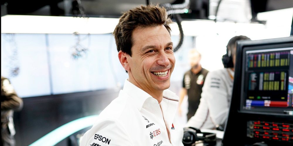 Toto Wolff, sobre Lewis Hamilton: "Se ha ido fortaleciendo con el paso de las temporadas"