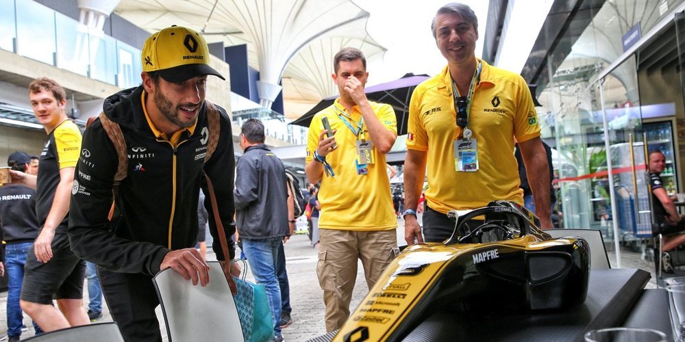 Daniel Ricciardo no descarta que Renault luche por podios la próxima temporada