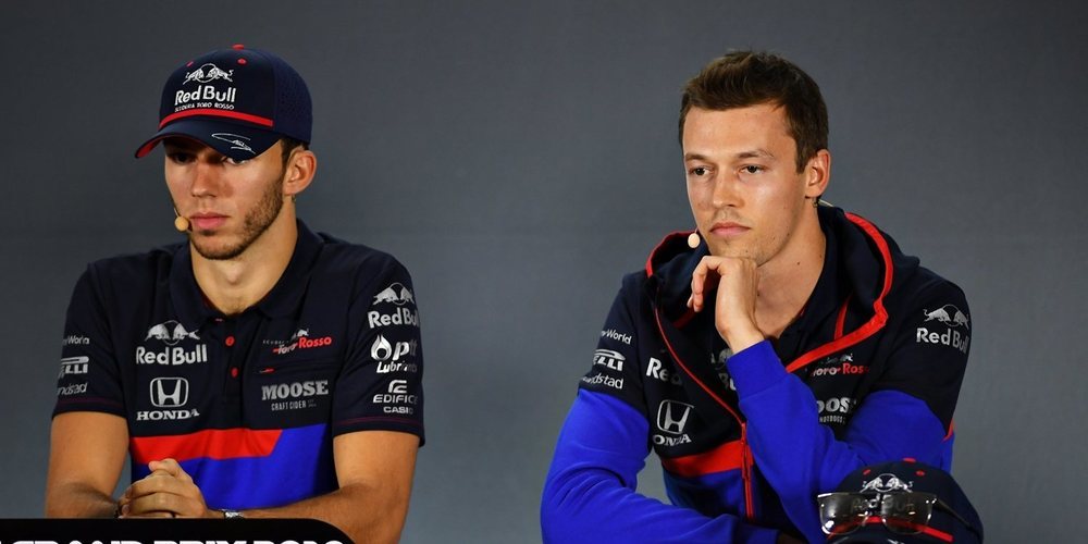 Daniil Kvyat cree que es un buen espejo en el que mirarse para Pierre Gasly