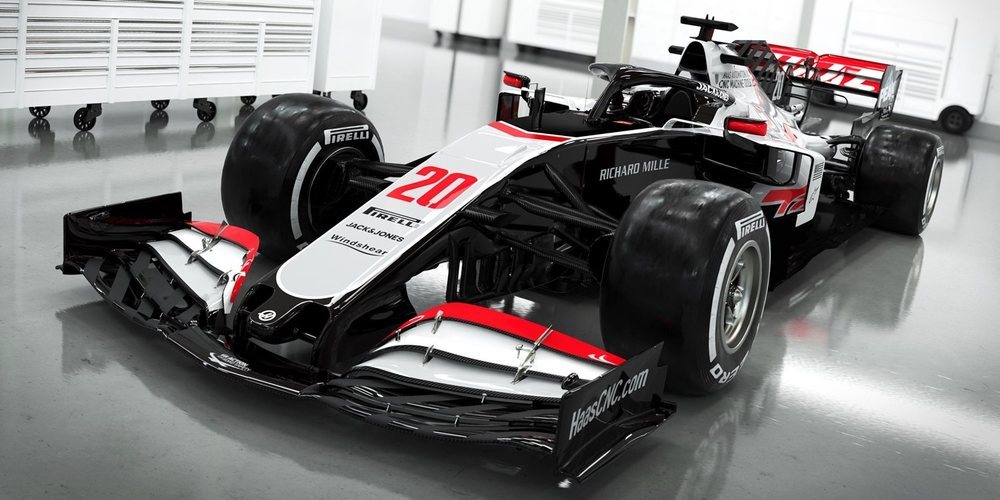 Haas se adelanta a todos y presenta el diseño de su nuevo VF-20