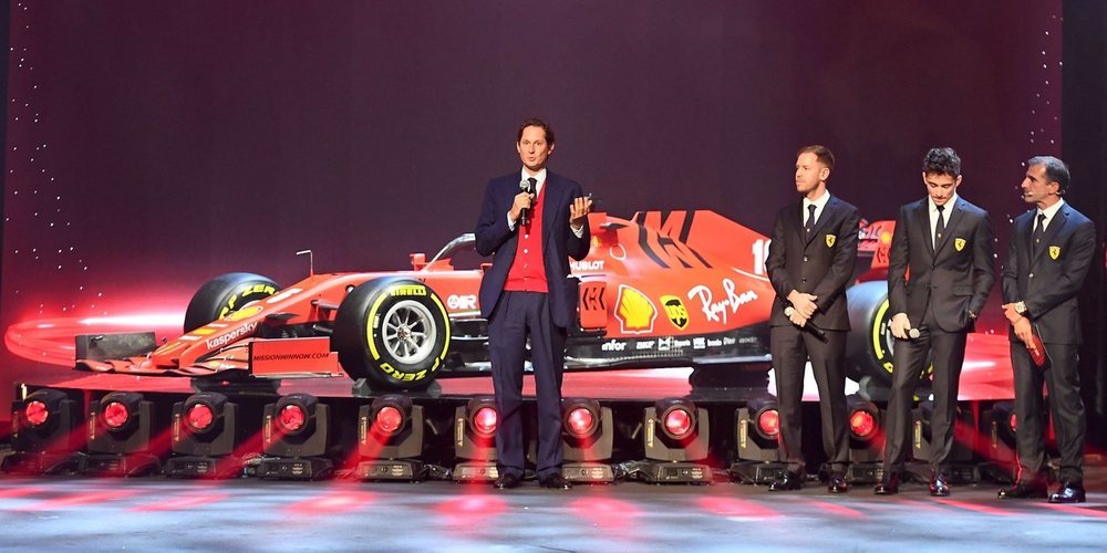 John Elkann: "El SF1000 se llama así porque este año alcanzamos las 1000 carreras en Fórmula 1"