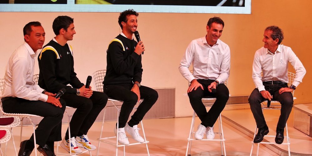 Renault no mostró el RS20 en su presentación porque aún no está listo, explica Abiteboul