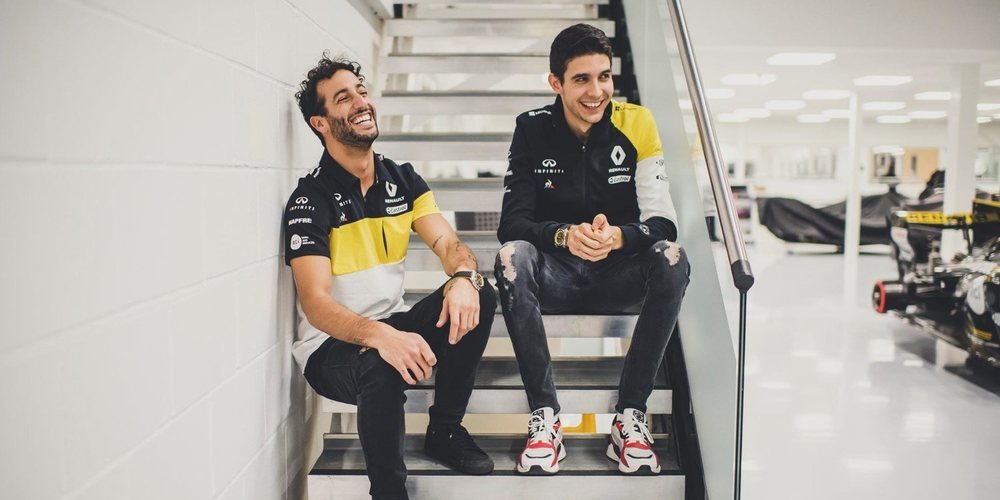 Esteban Ocon: "Tengo mucho mejor ambiente con Ricciardo que con Pérez"