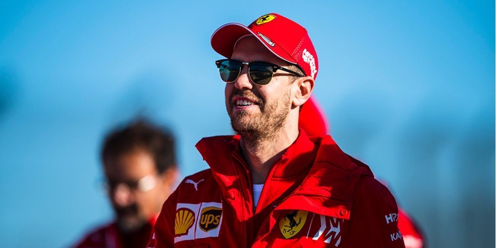 Sebastian Vettel, ausente en la primera jornada de test por una indisposición
