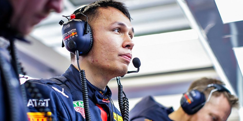 Alexander Albon: "Me he encontrado cómodo en el coche desde el principio"