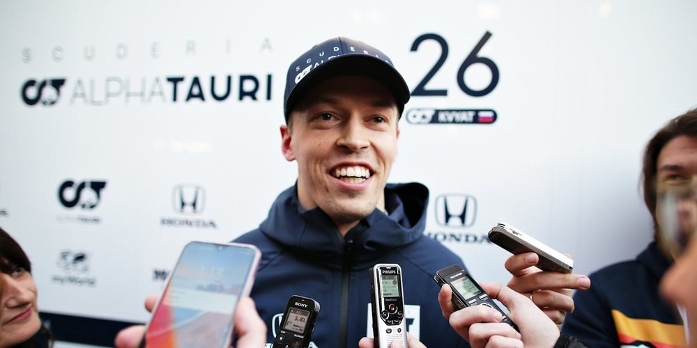 Daniil Kvyat destaca su papel en Alpha Tauri: "Lo más importante es hacerlo bien donde estás"