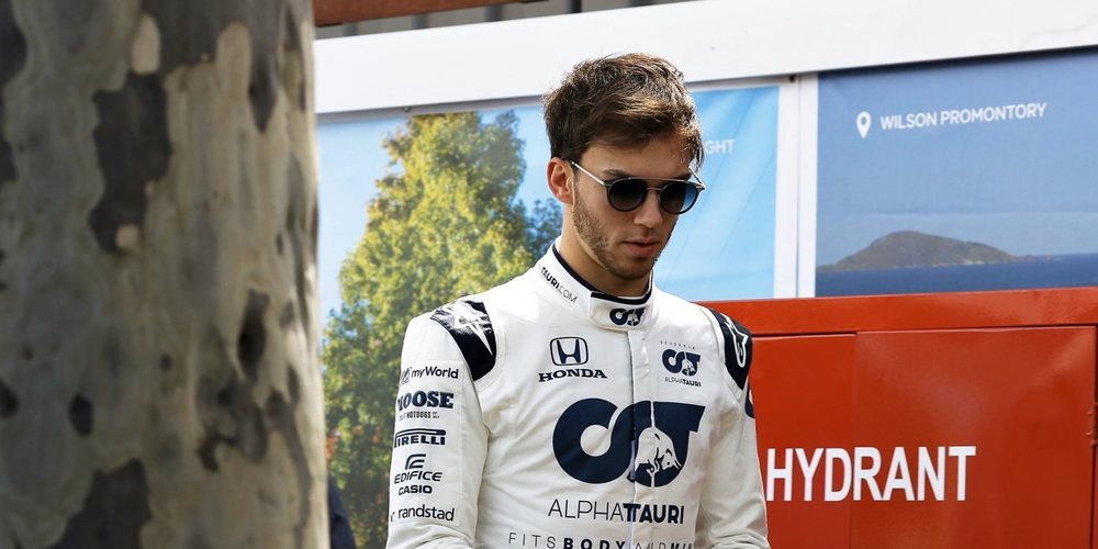 Pierre Gasly: "No estamos en la parte superior de la zona media, lo sabemos"