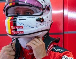 Sebastian Vettel finaliza en primera posición en unos Libres 2 protagonizados por la lluvia