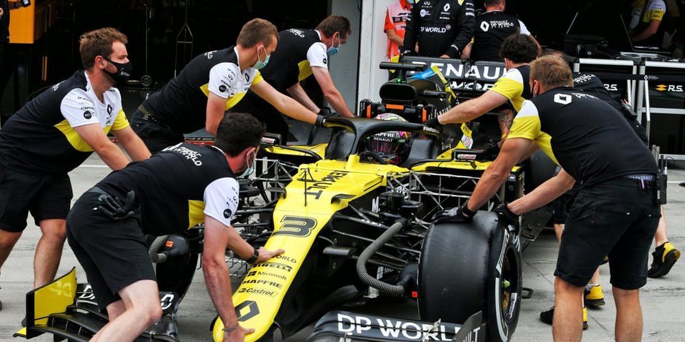 Daniel Ricciardo: "Estoy satisfecho por este inicio del fin de semana en Hungría"