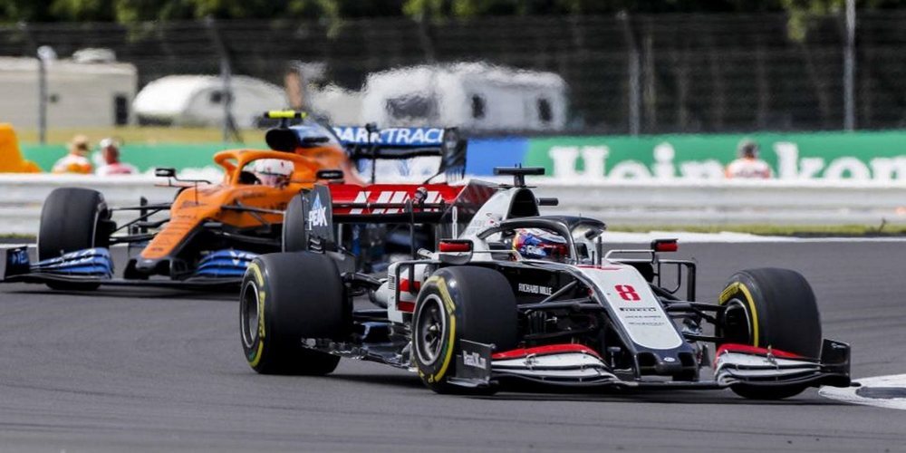 Romain Grosjean: "Piloté hasta el límite absoluto desde el principio hasta el final de la carrera"