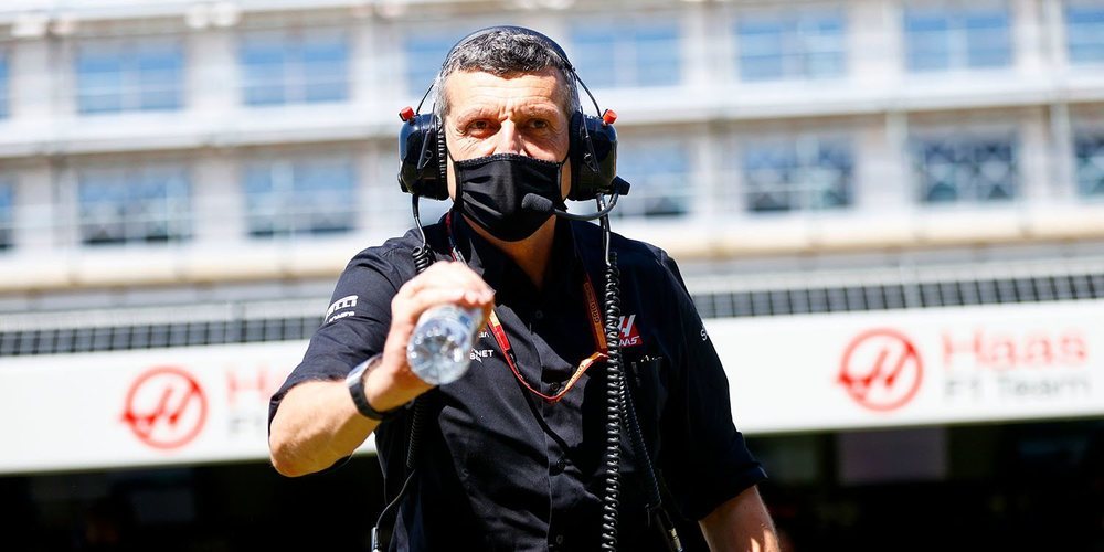 Steiner, molesto por la penalización a Albon tras el abandono de Magnussen en Silverstone