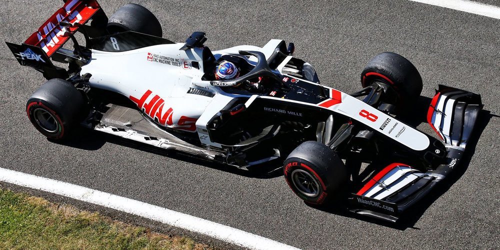 Grosjean: "Estoy contento con el coche, esto indica que estamos avanzando en la dirección correcta"