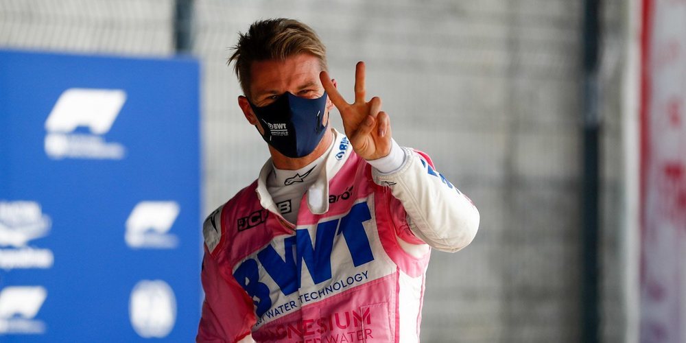 Nico Hülkenberg: "Tengo una sonrisa en la cara, pero la carrera es lo que importa"