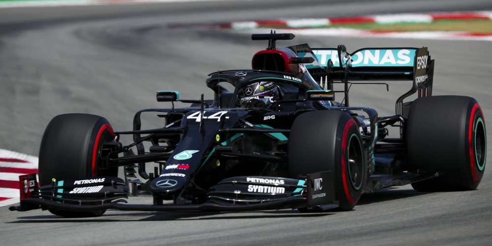 Lewis Hamilton no tiene rival y vence en el Gran Premio de España