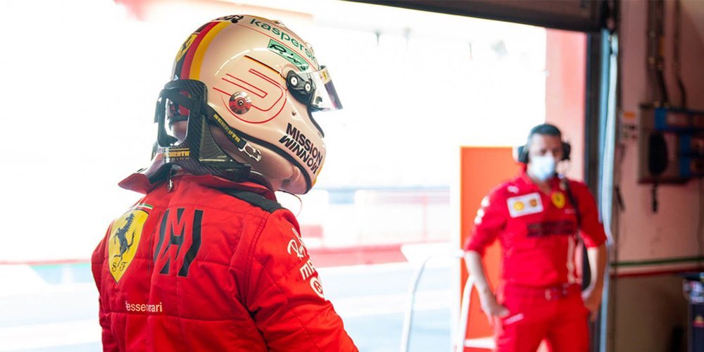 Sebastian Vettel: "Me encanta luchar en las primeras posiciones, aunque este año no podemos"