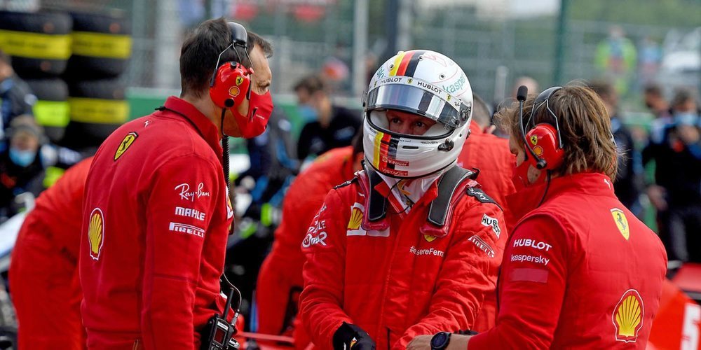 Sebastian Vettel: "El circuito de Spa ha expuesto nuestras debilidades más que en los otros"