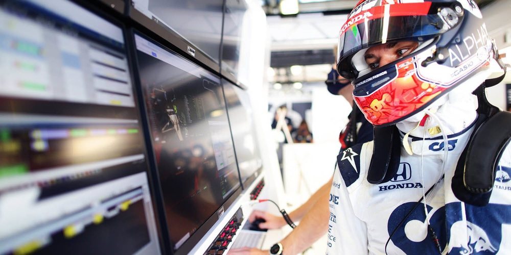 Pierre Gasly: "Debo decir que las sensaciones dentro del coche fueron muy buenas hoy"