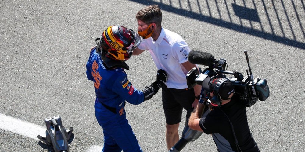 Sainz: "Espero que podamos tener una carrera limpia y hagamos valer el resultado de hoy"