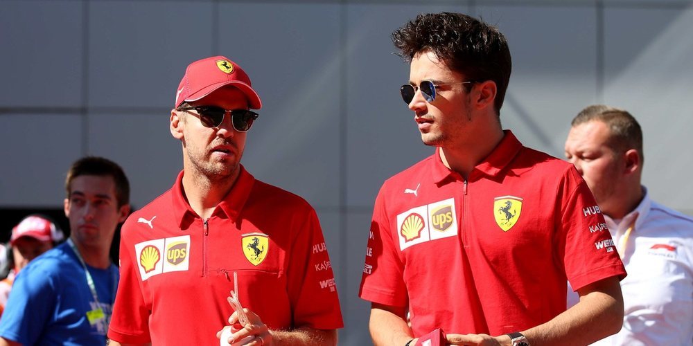 Charles Leclerc: "Al igual que con Ferrari, también me sentí intimidado con Seb"