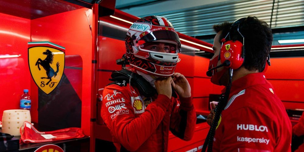 Charles Leclerc: "Nuestros tiempos de vuelta han sido mejores de lo que esperábamos"