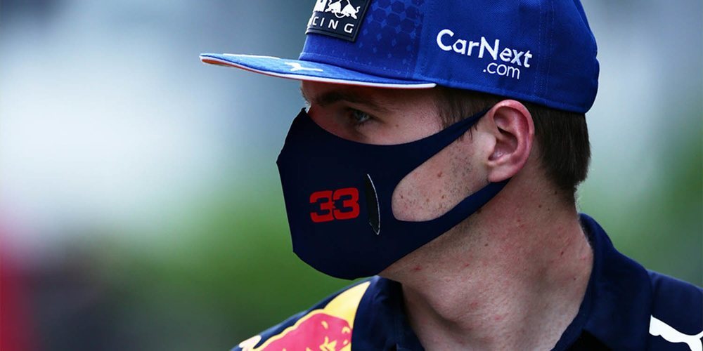 Max Verstappen: "Estoy contento por estar en primera fila; dividir a los Mercedes es satisfactorio"