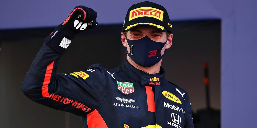 Verstappen: "Estamos contentos con la segunda plaza, ya que no somos tan competitivos"
