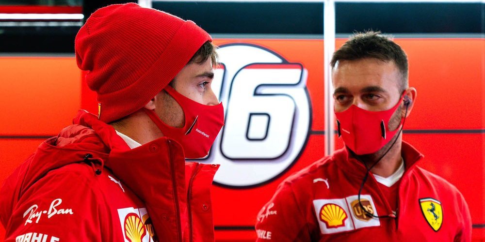Leclerc: "Esperaba que pudiéramos rodar por la tarde, pero la situación no había cambiado"
