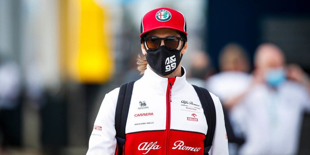 Giovinazzi: "Mi objetivo es estar en la parrilla en 2021 con Alfa Romeo, pero no es mi decisión"
