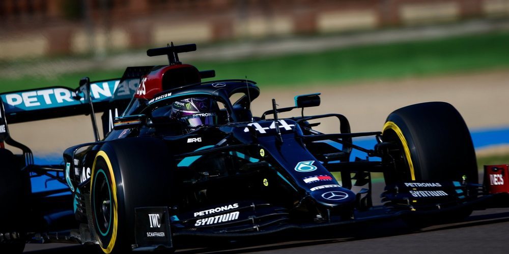 Lewis Hamilton lidera la única sesión de entrenamientos libres del GP de Imola
