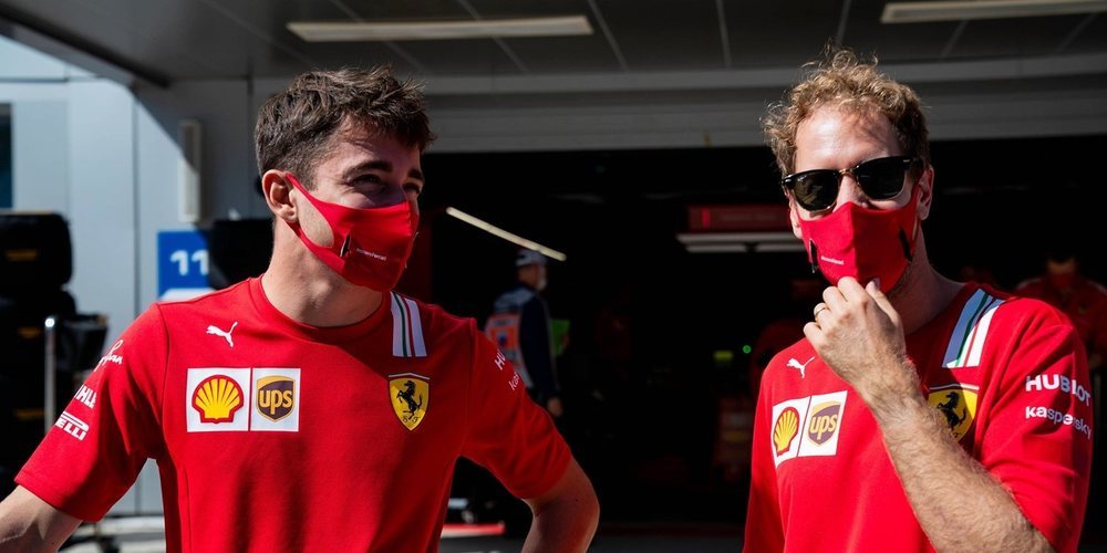 Charles Leclerc: "Gracias a Vettel he crecido como piloto y como persona"
