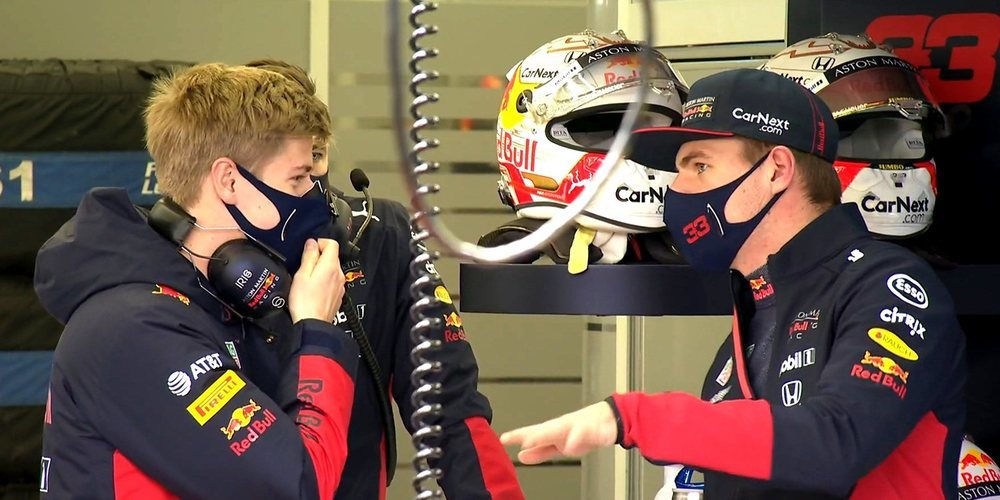 Max Verstappen lidera una tercera sesión de Entrenamientos Libres pasada por agua