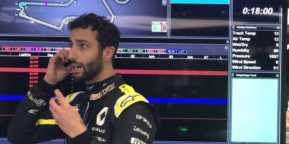 Daniel Ricciardo: "Es mucho más agotador mentalmente cuando las condiciones son así"