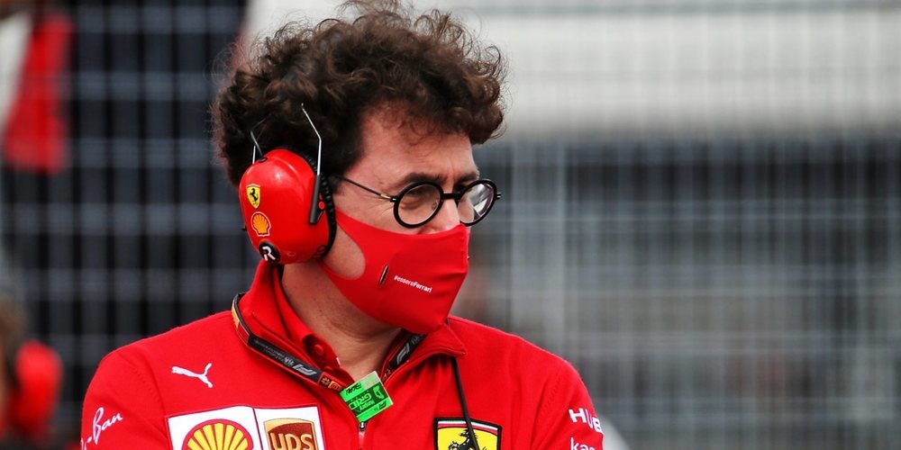 Mattia Binotto: "Estoy contento por Sebastian, es un podio importante para él"